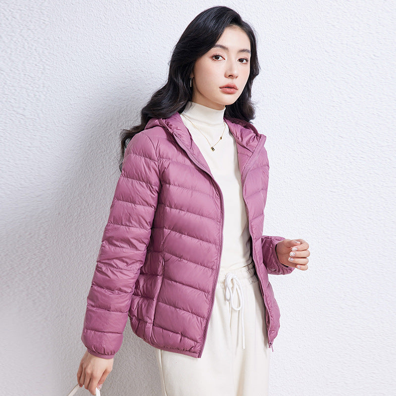 Women's Slimming Lightweight Style Korean Version Student Cute Style Cold Resistant Outerwear