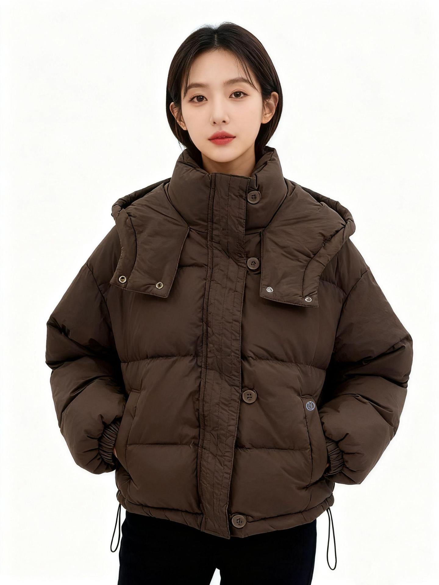 Womens Winter White Duck Down Jackets Coats